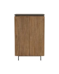 Bar Kast 2 Deurs Ribbel Structuur