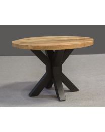 Salontafel Mango Hout Dia 60cm