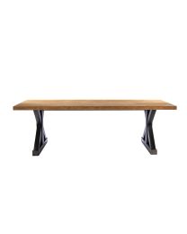 Eetkamertafel 200cm Top In Teak Fineer